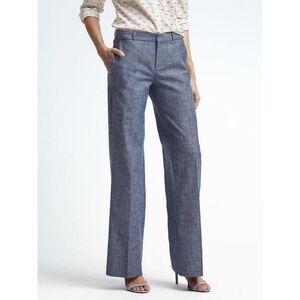 Banana Republic Blake Chambray Pant | Size 0